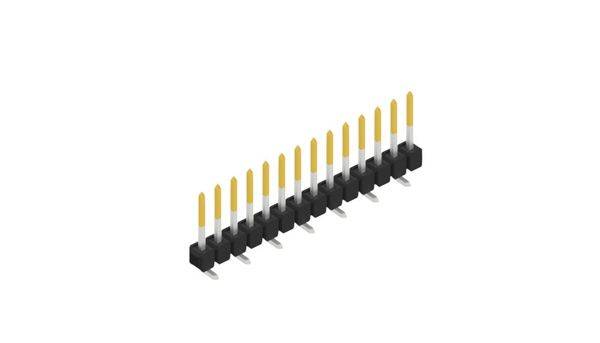 Fischer Elektronik Stiftleiste (Standard) Anzahl Reihen: 1 10047611 10St.