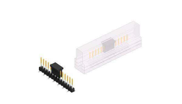Fischer Elektronik Stiftleiste (Standard) Anzahl Reihen: 1 10047612 10St.