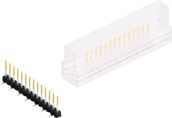 Fischer Elektronik Stiftleiste (Standard) Anzahl Reihen: 1 10047613 10St.
