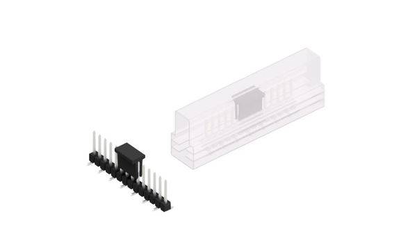 Fischer Elektronik Stiftleiste (Standard) Anzahl Reihen: 1 10047616 10St.