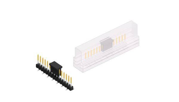Fischer Elektronik Stiftleiste (Standard) Anzahl Reihen: 1 10047622 10 St.
