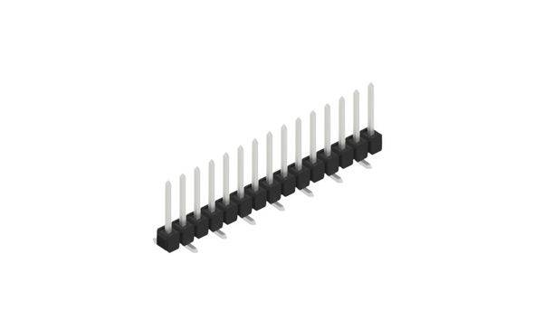 Fischer Elektronik Stiftleiste (Standard) Anzahl Reihen: 1 10047624 10St.