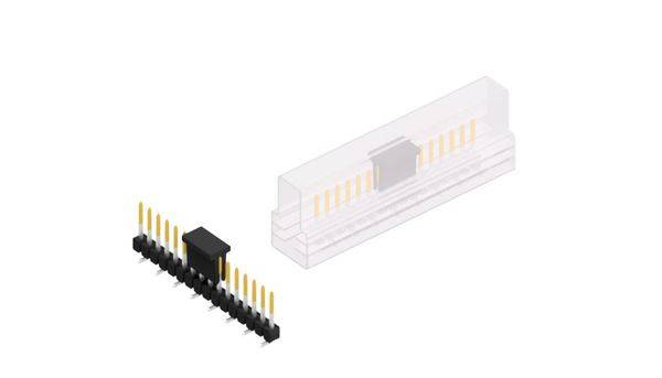 Fischer Elektronik Stiftleiste (Standard) Anzahl Reihen: 1 10047631 10St.