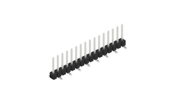 Fischer Elektronik Stiftleiste (Standard) Anzahl Reihen: 1 10047633 10St.