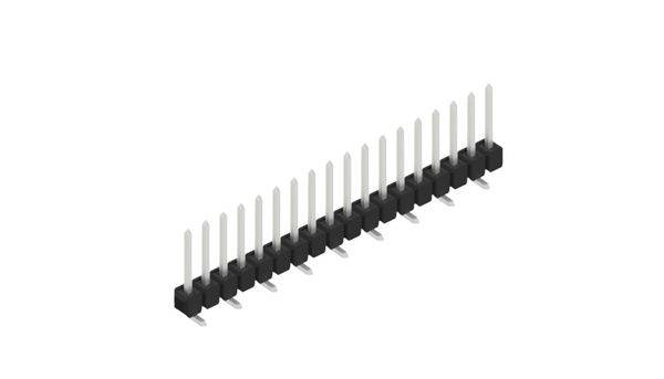 Fischer Elektronik Stiftleiste (Standard) Anzahl Reihen: 1 10047653 10St.