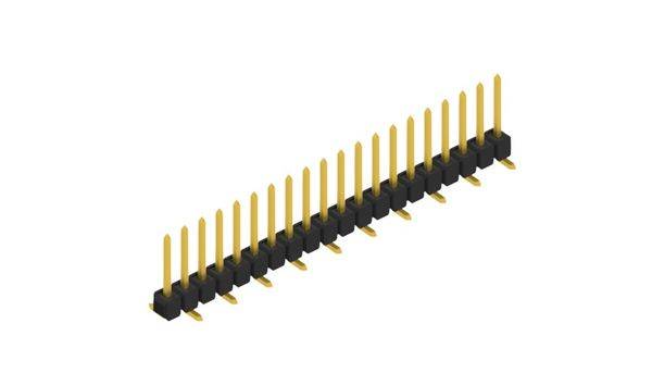 Fischer Elektronik Stiftleiste (Standard) Anzahl Reihen: 1 10047666 10St.