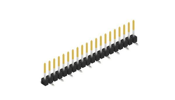 Fischer Elektronik Stiftleiste (Standard) Anzahl Reihen: 1 10047670 10St.