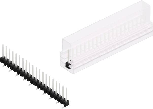 Fischer Elektronik Stiftleiste (Standard) Anzahl Reihen: 1 10047675 10St.