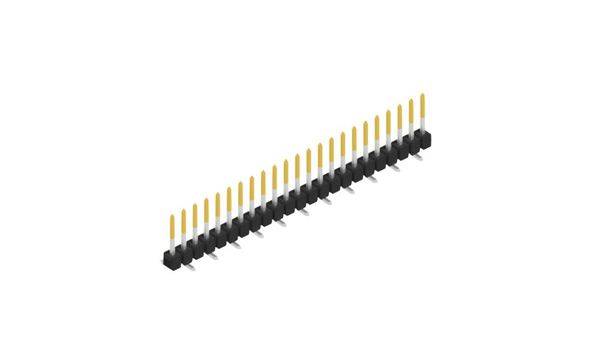 Fischer Elektronik Stiftleiste (Standard) Anzahl Reihen: 1 SL10SMD07823S 10St.