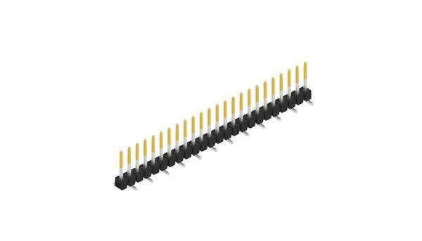 Fischer Elektronik Stiftleiste (Standard) Anzahl Reihen: 1 SL10SMD07824S 10St.
