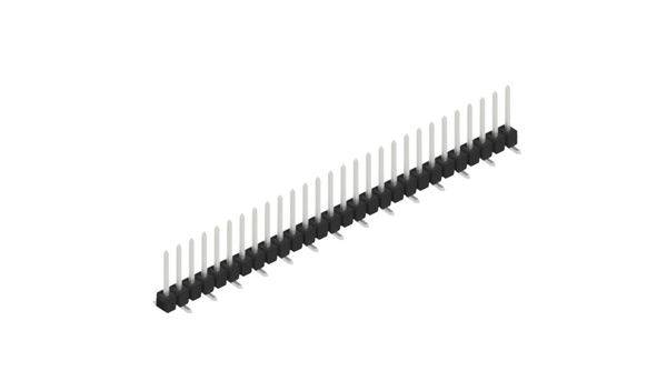 Fischer Elektronik Stiftleiste (Standard) Anzahl Reihen: 1 SL10SMD07828Z 10St.