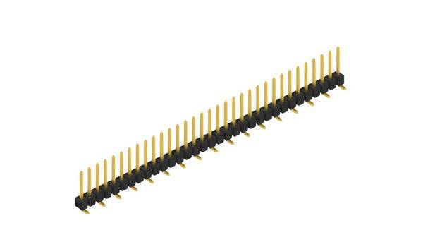 Fischer Elektronik Stiftleiste (Standard) Anzahl Reihen: 1 SL10SMD07833G 10St.