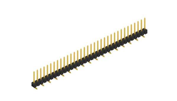 Fischer Elektronik Stiftleiste (Standard) Anzahl Reihen: 1 SL10SMD07834G 10St.