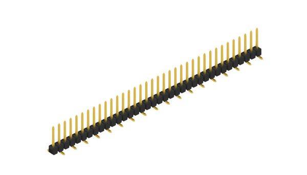 Fischer Elektronik Stiftleiste (Standard) Anzahl Reihen: 1 SL10SMD07836G 10St.