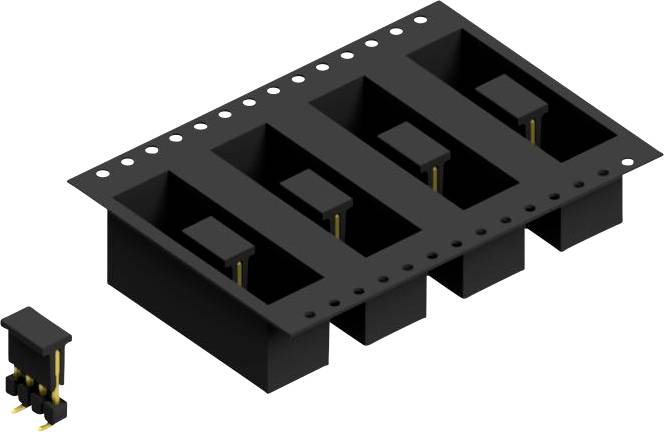 Fischer Elektronik Stiftleiste (Standard) Anzahl Reihen: 1 10047486 250St.