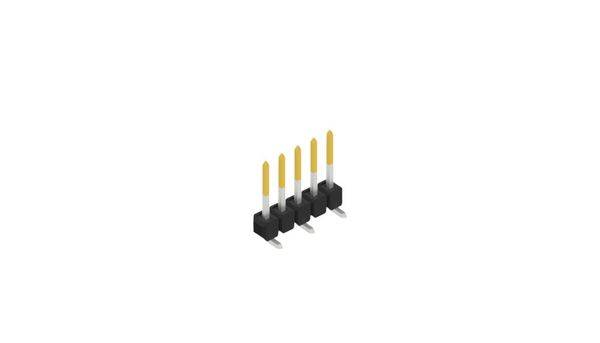 Fischer Elektronik Stiftleiste (Standard) Anzahl Reihen: 1 10047500 10St.