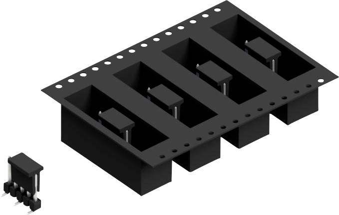 Fischer Elektronik Stiftleiste (Standard) Anzahl Reihen: 1 10047506 250St.