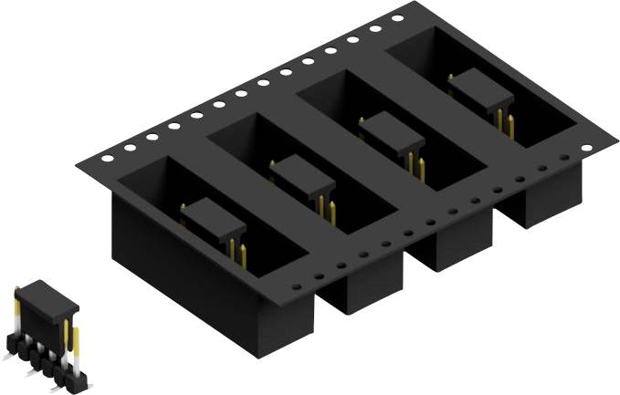 Fischer Elektronik Stiftleiste (Standard) Anzahl Reihen: 1 10047515 250St.