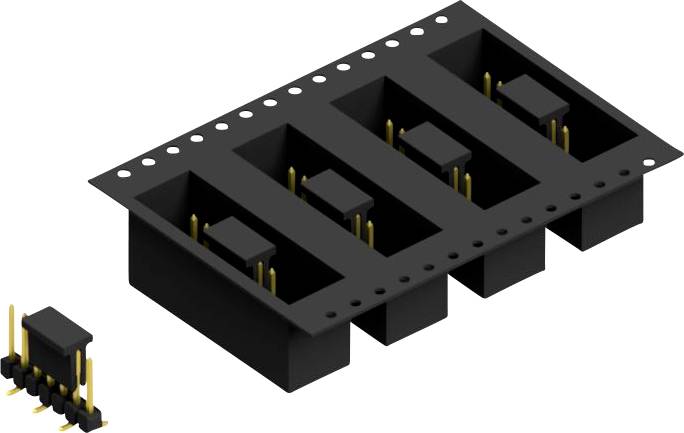 Fischer Elektronik Stiftleiste (Standard) Anzahl Reihen: 1 10047523 250St.