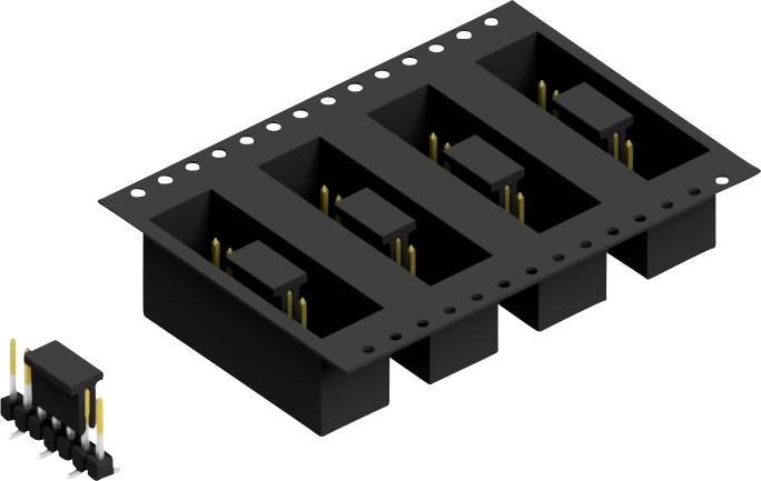 Fischer Elektronik Stiftleiste (Standard) Anzahl Reihen: 1 10047527 250St.