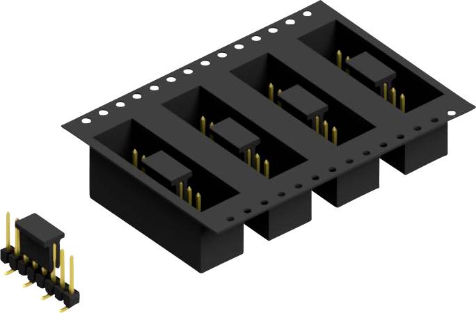 Fischer Elektronik Stiftleiste (Standard) Anzahl Reihen: 1 10047535 250St.