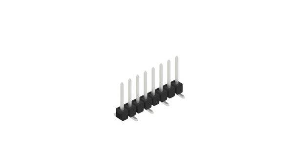 Fischer Elektronik Stiftleiste (Standard) Anzahl Reihen: 1 10047542 10St.