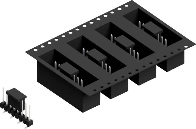 Fischer Elektronik Stiftleiste (Standard) Anzahl Reihen: 1 10047544 250St.