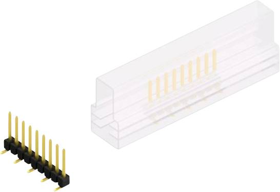 Fischer Elektronik Stiftleiste (Standard) Anzahl Reihen: 1 10047550 10St.