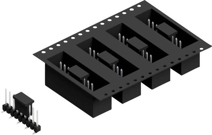 Fischer Elektronik Stiftleiste (Standard) Anzahl Reihen: 1 10047557 250St.