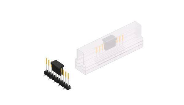 Fischer Elektronik Stiftleiste (Standard) Anzahl Reihen: 1 10047748 10St.