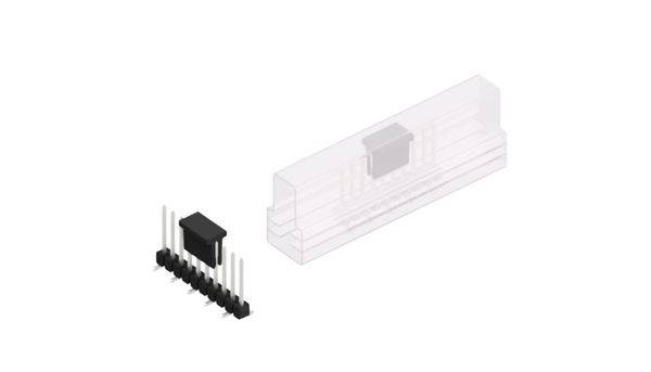 Fischer Elektronik Stiftleiste (Standard) Anzahl Reihen: 1 10047752 10St.