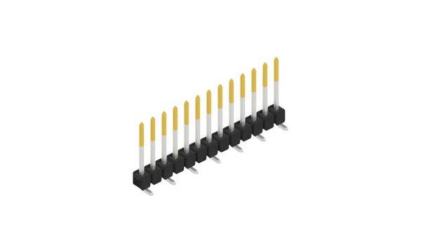 Fischer Elektronik Stiftleiste (Standard) Anzahl Reihen: 1 10047775 10St.