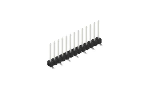 Fischer Elektronik Stiftleiste (Standard) Anzahl Reihen: 1 10047778 10St.