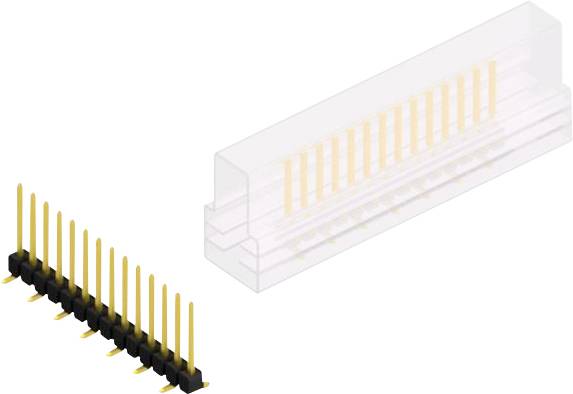 Fischer Elektronik Stiftleiste (Standard) Anzahl Reihen: 1 10047784 10St.