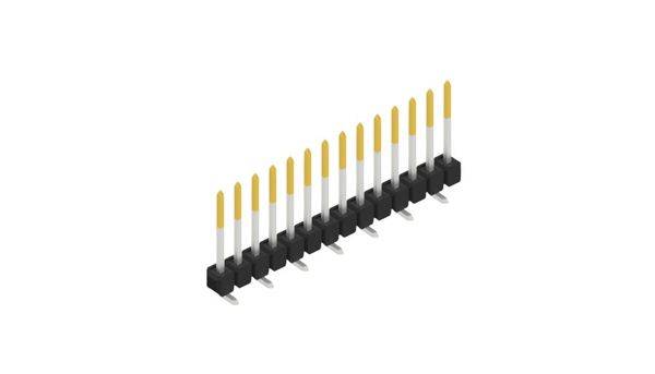 Fischer Elektronik Stiftleiste (Standard) Anzahl Reihen: 1 10047785 10St.