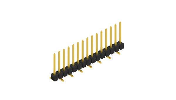 Fischer Elektronik Stiftleiste (Standard) Anzahl Reihen: 1 10047792 10St.