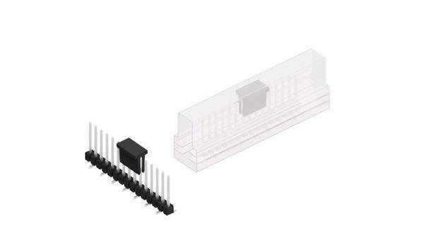 Fischer Elektronik Stiftleiste (Standard) Anzahl Reihen: 1 10047799 10St.