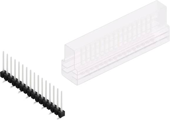 Fischer Elektronik Stiftleiste (Standard) Anzahl Reihen: 1 10047810 10St.