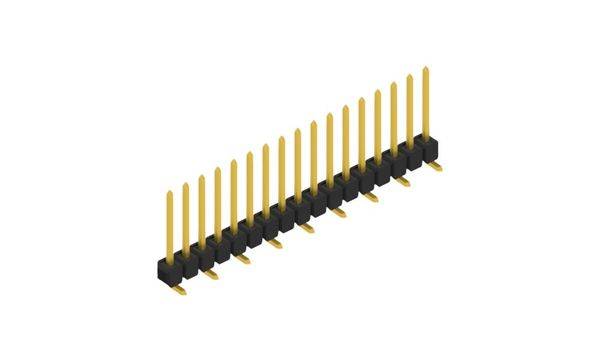 Fischer Elektronik Stiftleiste (Standard) Anzahl Reihen: 1 10047811 10St.