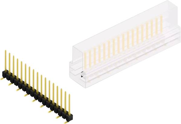 Fischer Elektronik Stiftleiste (Standard) Anzahl Reihen: 1 10047813 10St.