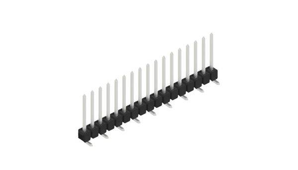 Fischer Elektronik Stiftleiste (Standard) Anzahl Reihen: 1 10047817 10St.