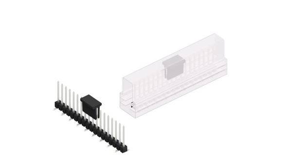 Fischer Elektronik Stiftleiste (Standard) Anzahl Reihen: 1 10047827 10St.