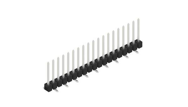 Fischer Elektronik Stiftleiste (Standard) Anzahl Reihen: 1 10047836 10St.