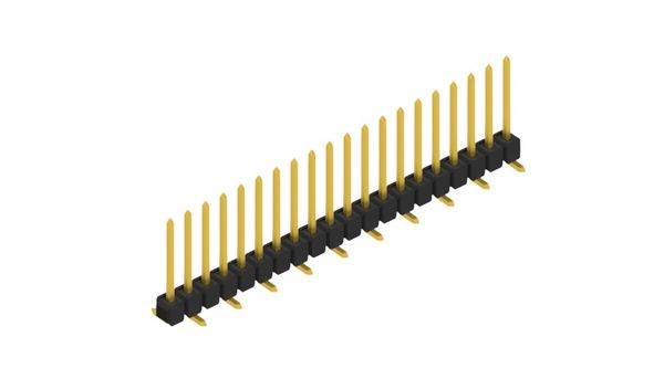 Fischer Elektronik Stiftleiste (Standard) Anzahl Reihen: 1 10047839 10St.