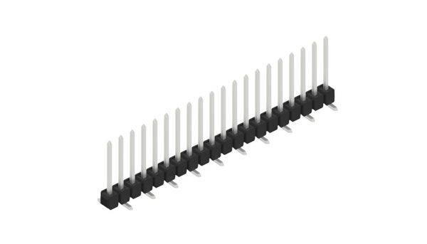 Fischer Elektronik Stiftleiste (Standard) Anzahl Reihen: 1 10047846 10St.