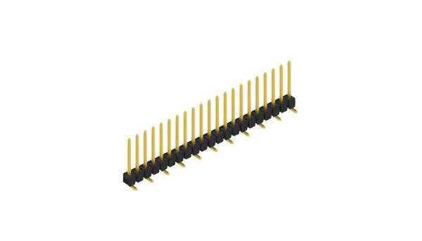Fischer Elektronik Stiftleiste (Standard) Anzahl Reihen: 1 SL10SMD10421G 10St.