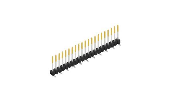 Fischer Elektronik Stiftleiste (Standard) Anzahl Reihen: 1 SL10SMD10421S 10St.