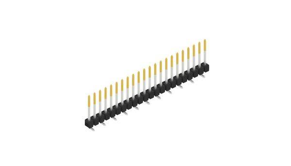 Fischer Elektronik Stiftleiste (Standard) Anzahl Reihen: 1 SL10SMD10422S 10St.