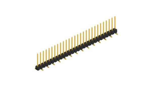 Fischer Elektronik Stiftleiste (Standard) Anzahl Reihen: 1 SL10SMD10428G 10St.