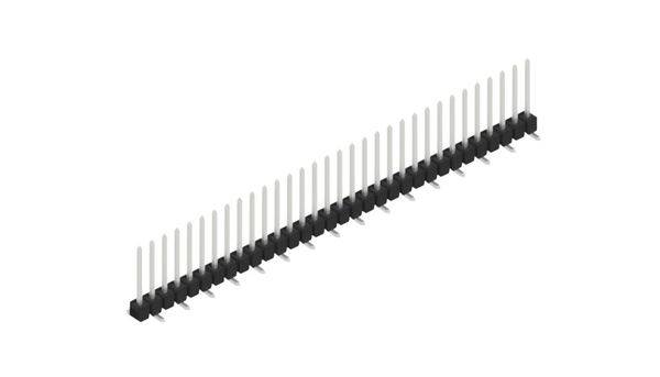 Fischer Elektronik Stiftleiste (Standard) Anzahl Reihen: 1 SL10SMD10432Z 10St.